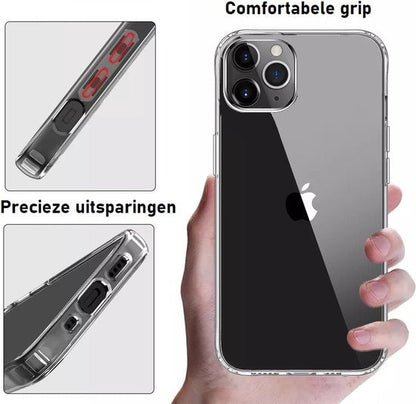 Lennexo transparant hoesje voor iPhone 16 Pro