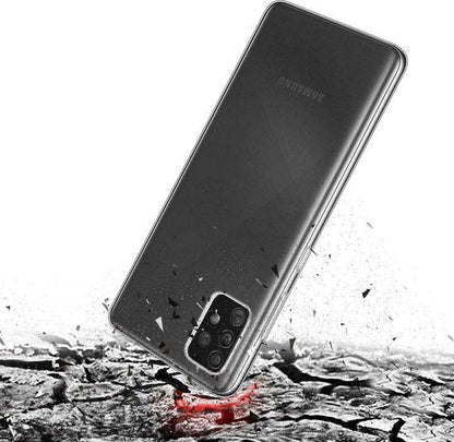 Lennexo Samsung Galaxy A53 5G transparant siliconen hoesje