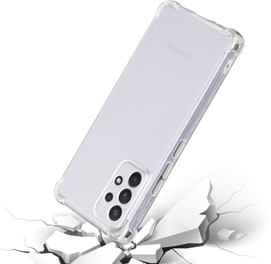 Anti-shock hoesje en screenprotector voor Samsung A53