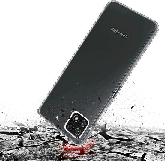 Lennexo transparant hoesje voor Samsung Galaxy A22 5G