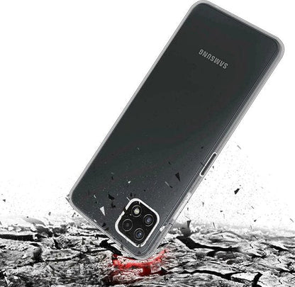 Lennexo transparant hoesje voor Samsung Galaxy A22 5G