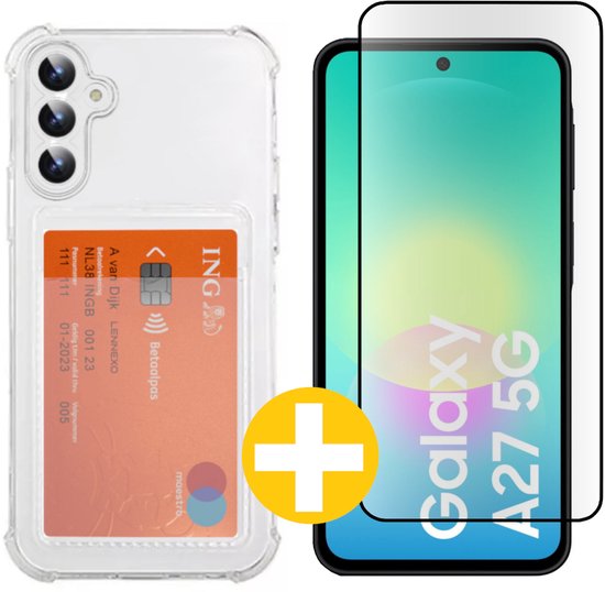 Lennexo pashouder hoesje voor Samsung A27