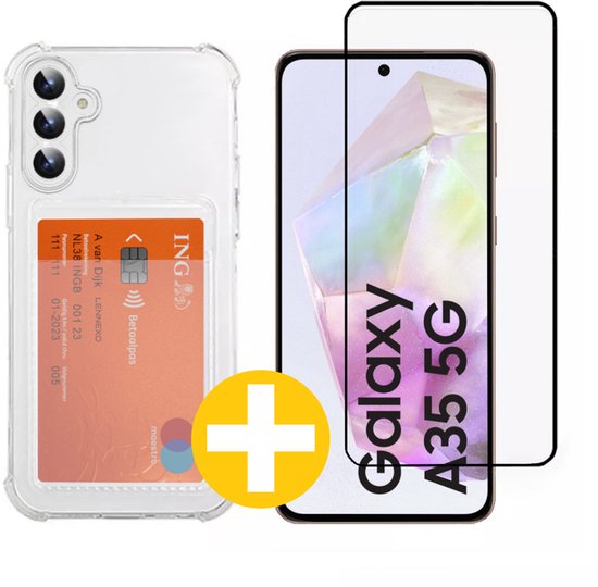 Lennexo pashouder hoesje Samsung A35
