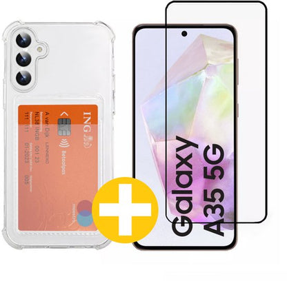 Lennexo pashouder hoesje Samsung A35