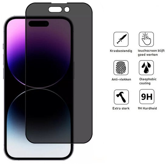 Lennexo iPhone 14 Pro privacy screenprotector