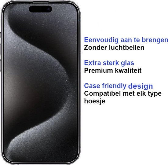 Armordrop iPhone 16 Pro Max screenprotector