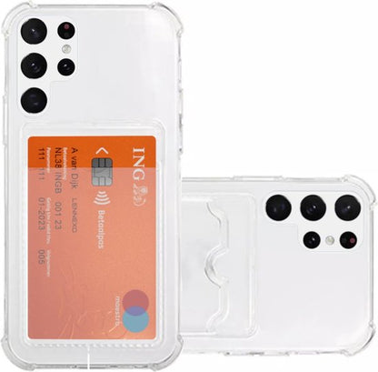 Lennexo shockproof hoesje met pashouder