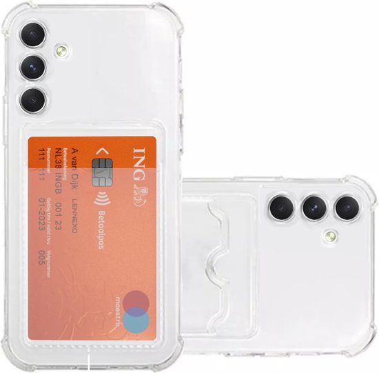 Lennexo pashouder hoesje voor Samsung S23 FE