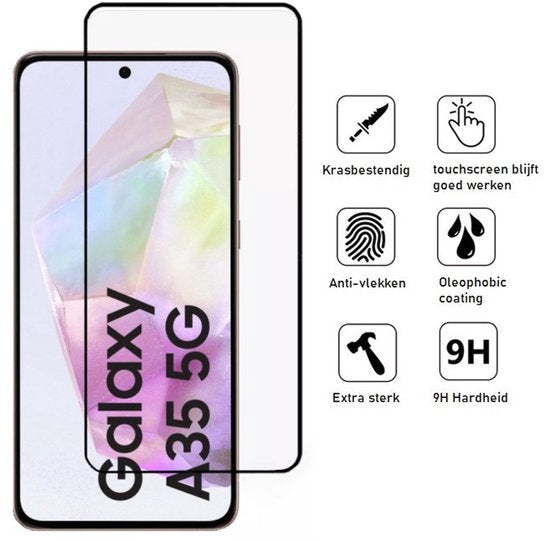 Lennexo pashouder hoesje Samsung A35