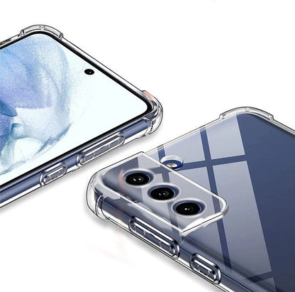 Anti-Shock Hoesje met 2x Screenprotector voor Samsung S22