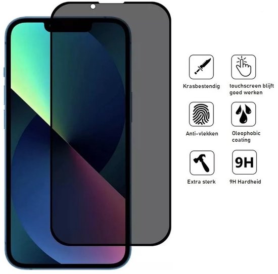 Lennexo Privacy screenprotector iPhone 14