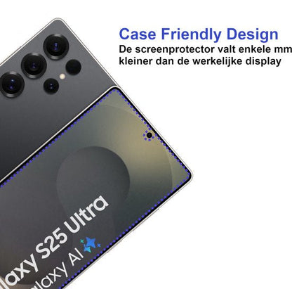Armordrop screenprotector voor Samsung S25 Ultra