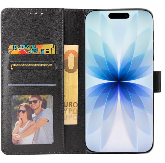 Lennexo bookcase wallet hoesje voor iPhone 17