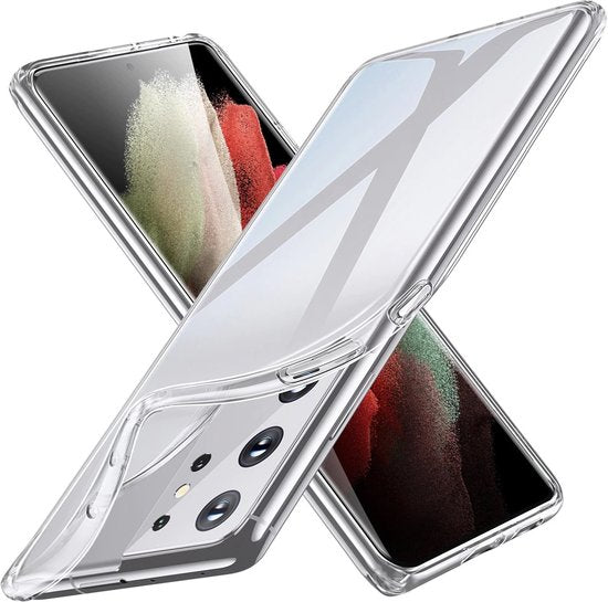 Lennexo transparant Samsung Galaxy S21 Ultra hoesje
