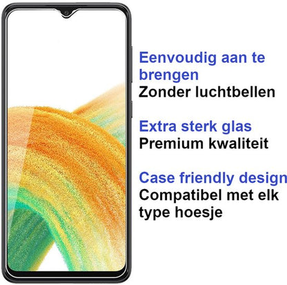 ArmorDrop Full Guard Screenprotector Voor Samsung A33