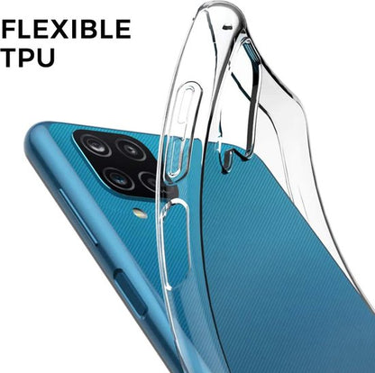 Lennexo transparant Samsung Galaxy A12 hoesje