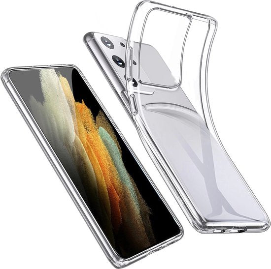 Lennexo transparant Samsung Galaxy S21 Ultra hoesje