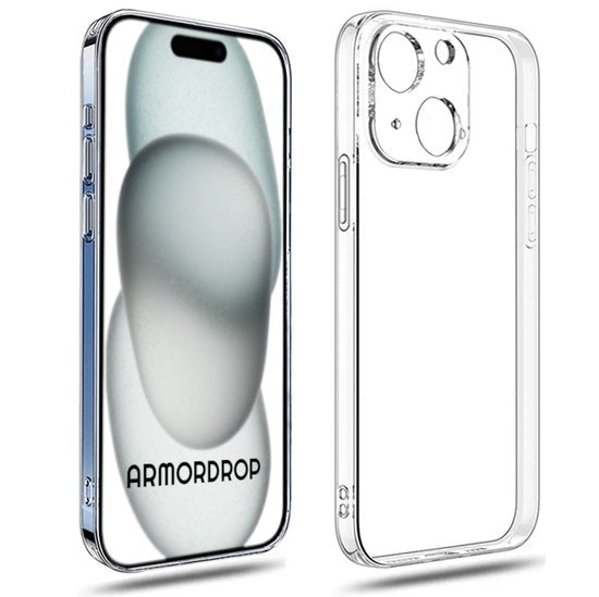 Armordrop transparante beschermhoes voor iPhone 15