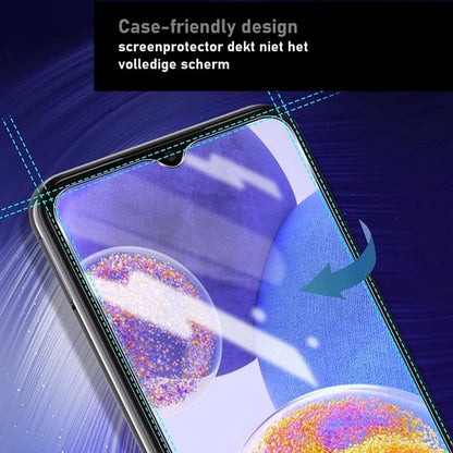 Screenprotector Geschikt voor Samsung Galaxy A23