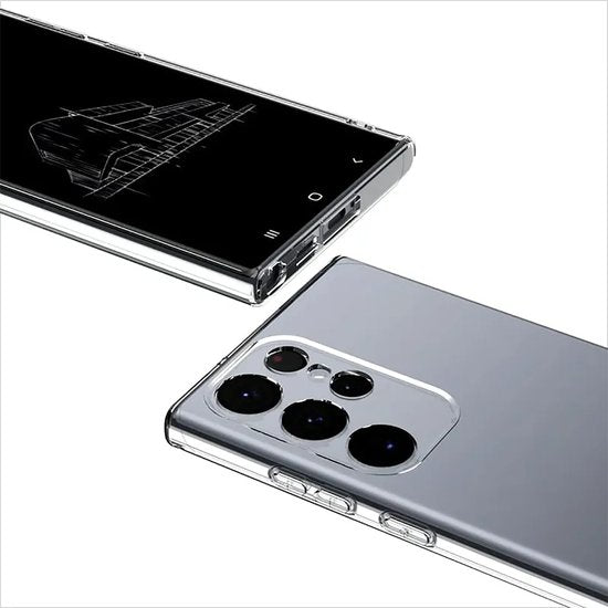 Lennexo transparant Samsung Galaxy S23 Ultra hoesje