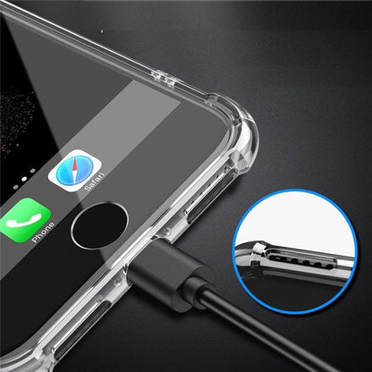 Lennexo Anti Shock Hoesje Voor iPhone SE