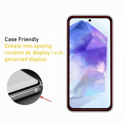 Lennexo Tempered Glass Screenprotector voor Samsung Galaxy S24 FE