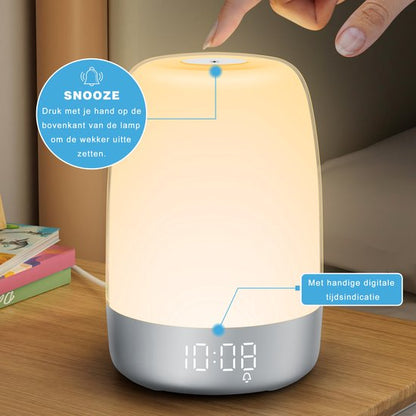 Aurora wake-up light met natuurgeluiden