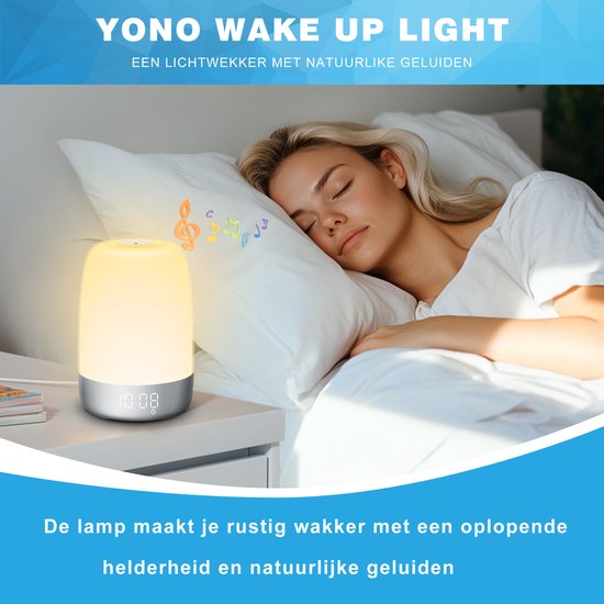 Aurora wake-up light met natuurgeluiden