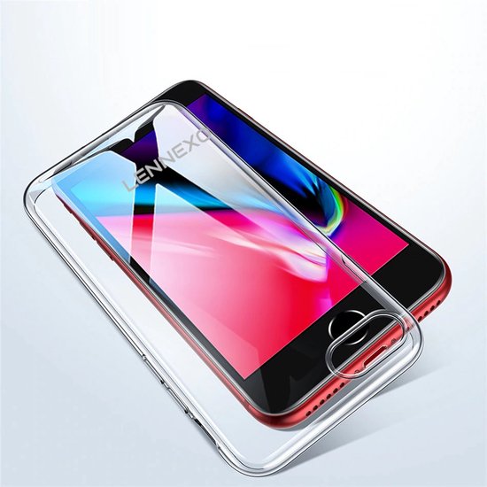 Lennexo iPhone SE hoesje en screenprotector