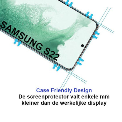 Armordrop screenprotector voor Samsung S22