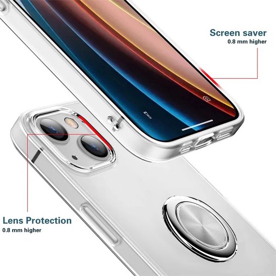 Armordrop hoesje met ring voor iPhone 14 Pro