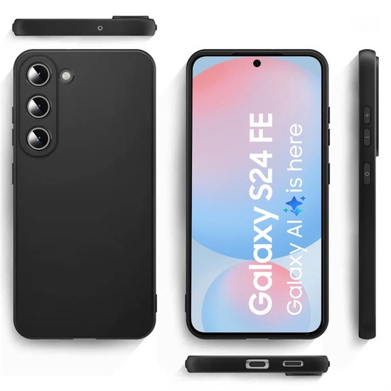 Lennexo siliconen hoesje voor Samsung Galaxy S24 FE
