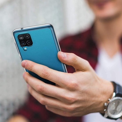 Lennexo transparant Samsung Galaxy A12 hoesje