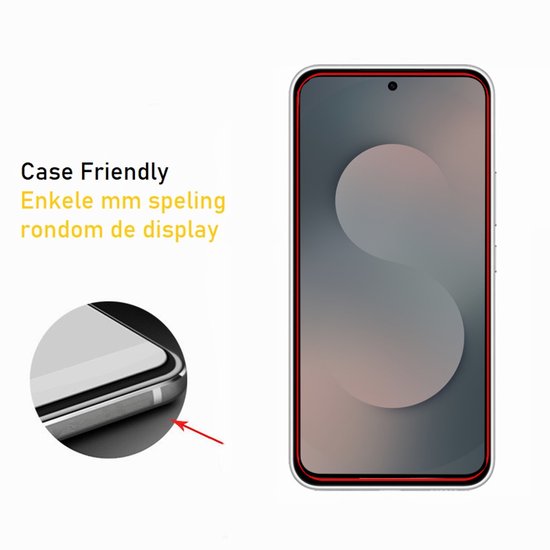 Lennexo screenprotector voor Samsung Galaxy S25 FE