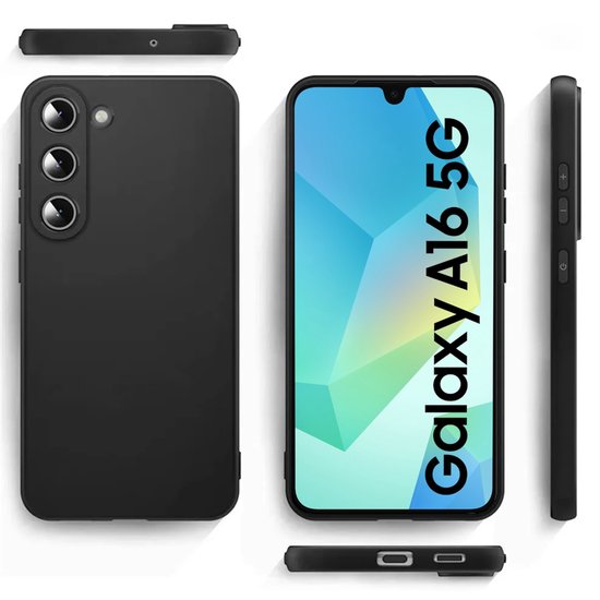 Lennexo Siliconen Hoesje Geschikt voor Samsung Galaxy A16