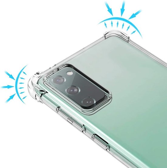 Lennexo Anti Shock Hoesje voor Samsung Galaxy S20 FE