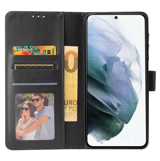Lennexo BookCase Wallet Hoesje voor Samsung S21+
