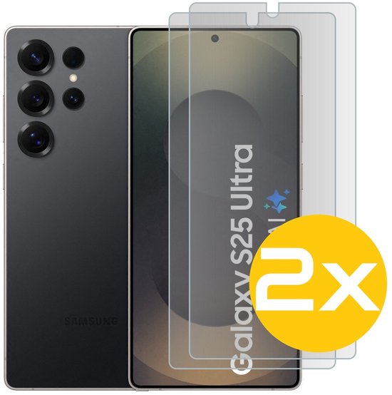 Screenprotector geschikt voor Samsung Galaxy S25 Ultra tempered glass