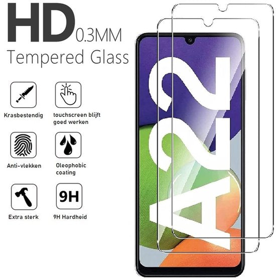 Lennexo Screenprotector Voor Samsung Galaxy A22 5G