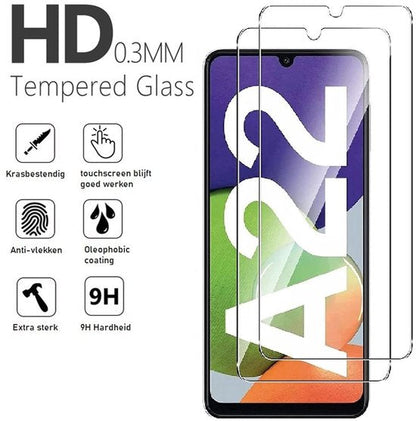Lennexo Screenprotector Voor Samsung Galaxy A22 5G