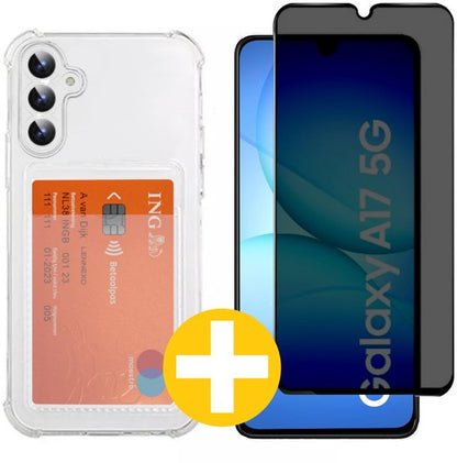 Lennexo pashouder hoesje voor Samsung A17