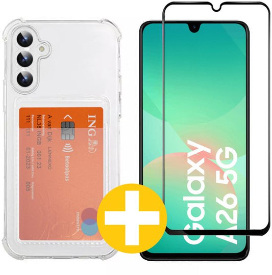 Lennexo pashouder hoesje voor Samsung A26