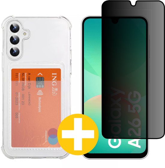 Lennexo Pashouder Hoesje Voor Samsung A26