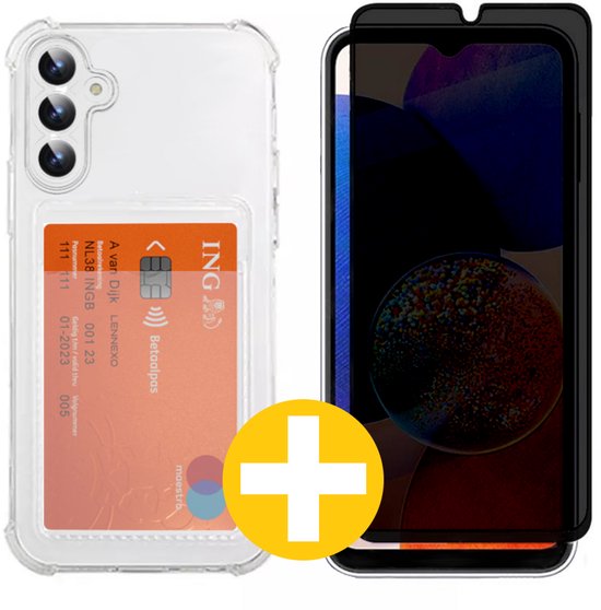 Lennexo pashouder hoesje Samsung A14