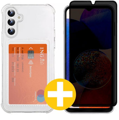 Lennexo pashouder hoesje Samsung A14
