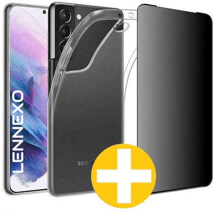 Samsung S21 Plus Privacy Hoesje en Screenprotector