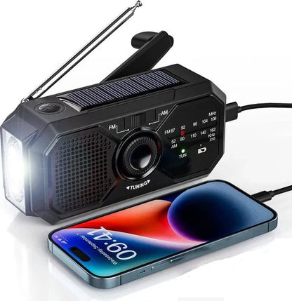RescueBeam draagbare noodradio