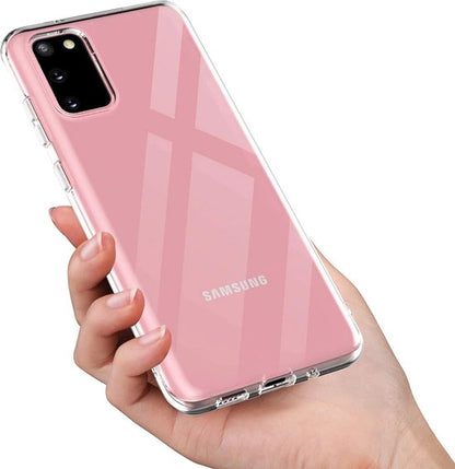 Lennexo transparant hoesje voor Samsung Galaxy S20