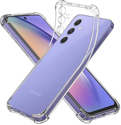 Anti-Shock Hoesje met 2x Screenprotector voor Samsung A54