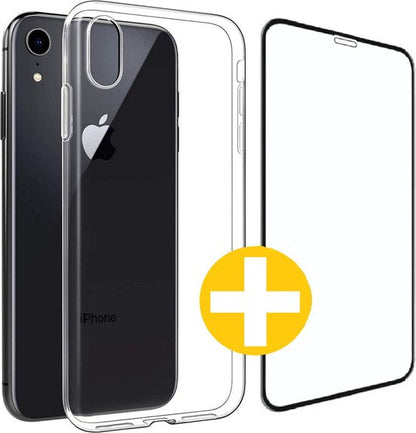Lennexo transparant beschermsetje voor iPhone XR
